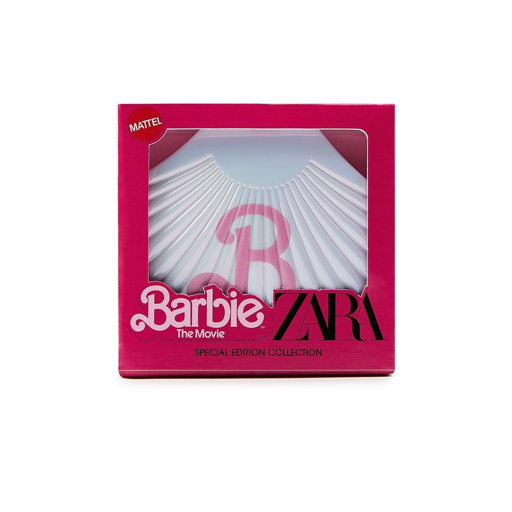 NWT Zara Barbie Movie Shell Mirror